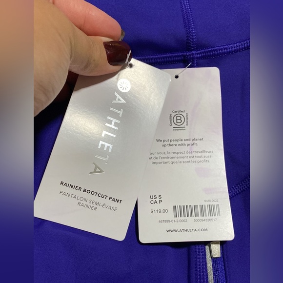 ATHLETA Rainier Bootcut Pant // Noble Blue #467899 - Picture 10 of 13